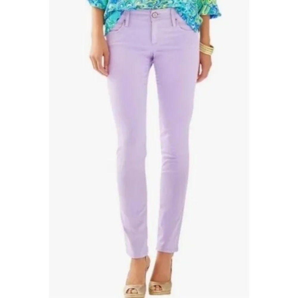 Lilly Pulitzer pants - Worth Skinny - sz 2 - Iced Lilac - NWT